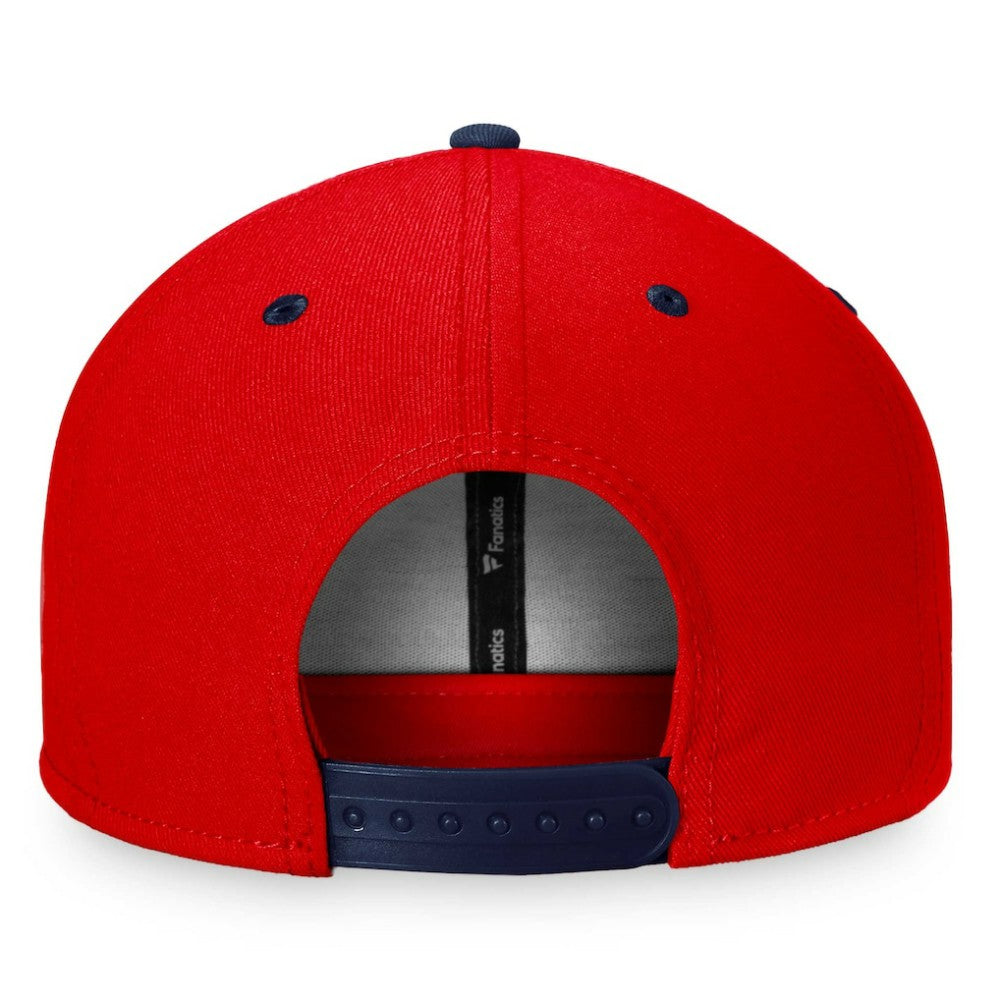 NHL Washington Capitals Fanatics Heritage City Two-Tone Snapback Hat - Red/Navy