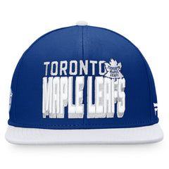 NHL Toronto Maple Leafs Fanatics Heritage Retro Two-Tone Snapback Hat - Blue/White