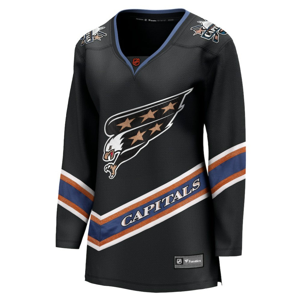 NHL Washington Capitals Fanatics Women's Special Edition 2.0 Breakaway Blank Jersey - Black