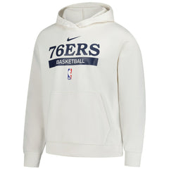 Philadelphia 76ers 2022/23 Spotlight On-Court Practice Performance Pullover Hoodie Cream