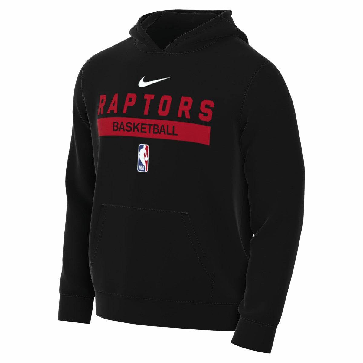 Toronto Raptors 2022/23 Spotlight On-Court Practice Performance Pullover Hoodie Black