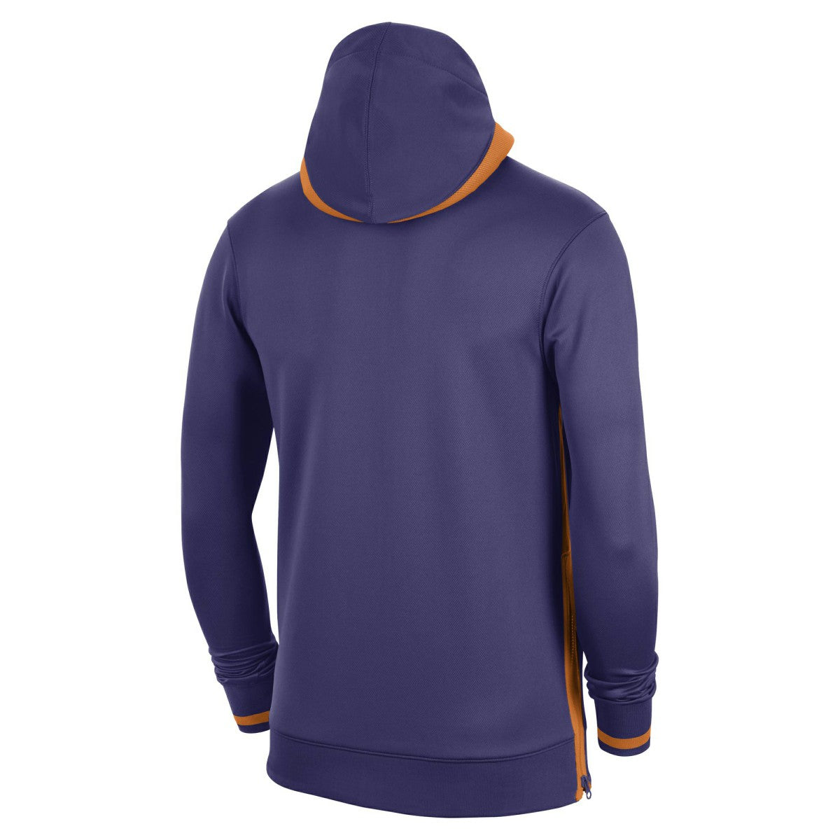 Phoenix Suns Authentic Showtime Performance Full-Zip Hoodie Purple