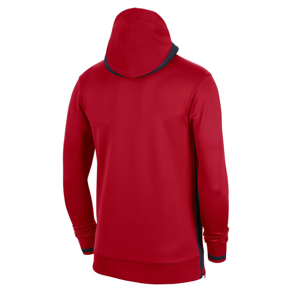 Washington Wizards Authentic Showtime Performance Full-Zip Hoodie Red
