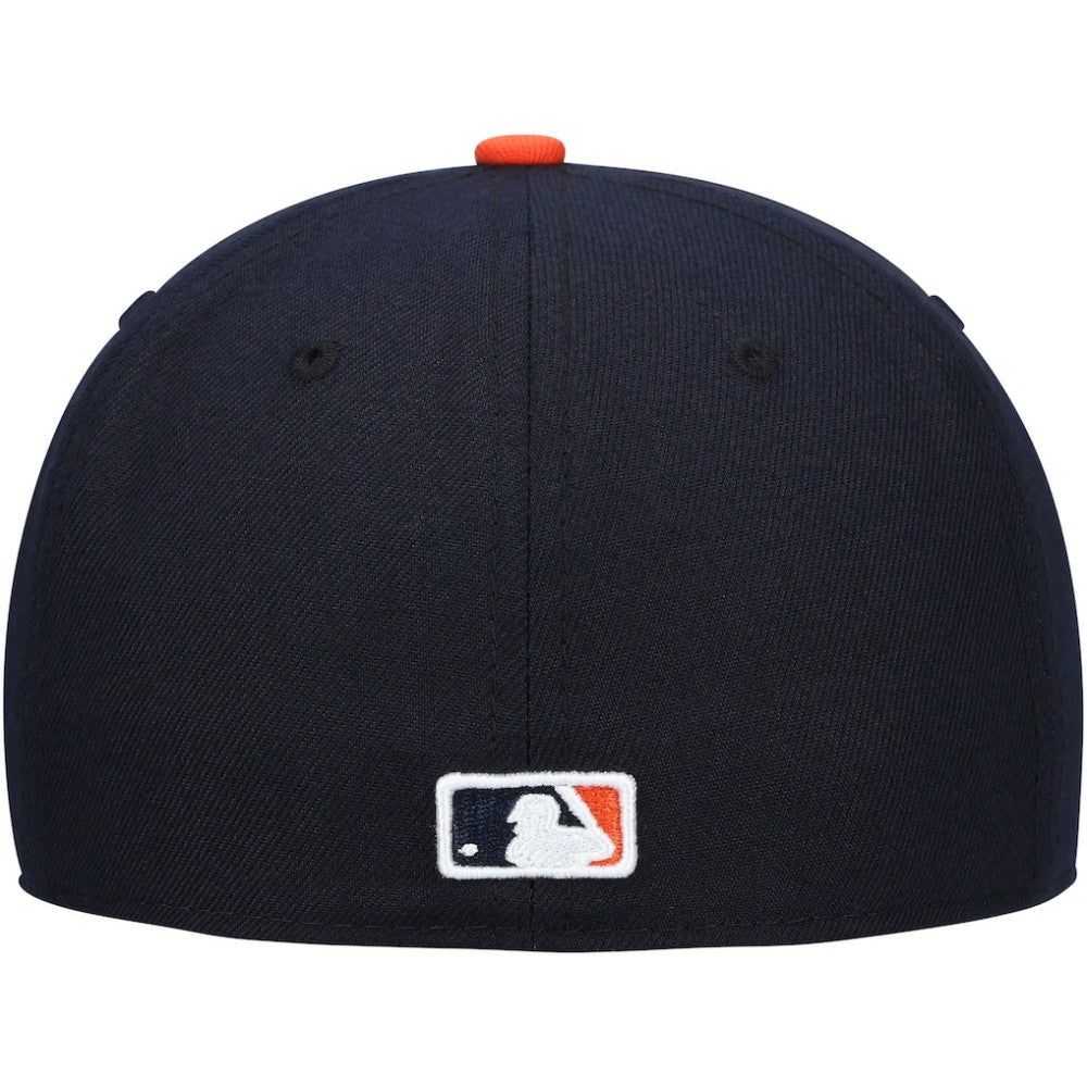 Detroit Tigers New Era Authentic Collection On-Field Road 59FIFTY Fitted Hat - Navy Hats