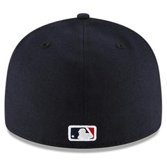 Cleveland Guardians New Era Authentic Collection On-Field Road Low Profile 59FIFTY Fitted Hat - Navy Hats