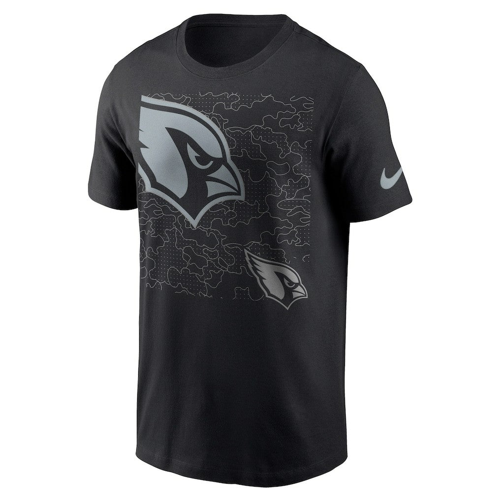 Arizona Cardinals RFLCTV T-Shirt Black