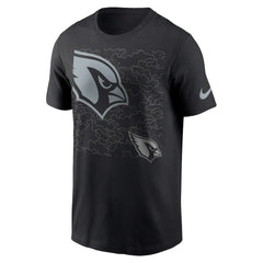 Arizona Cardinals RFLCTV T-Shirt Black