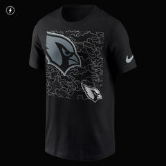 Arizona Cardinals RFLCTV T-Shirt Black