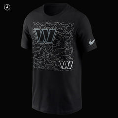 Washington Commanders RFLCTV T-Shirt Black