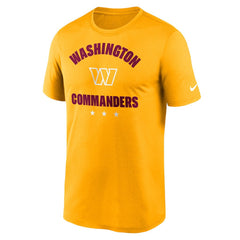 Washington Commanders Arch Legend T-Shirt Gold