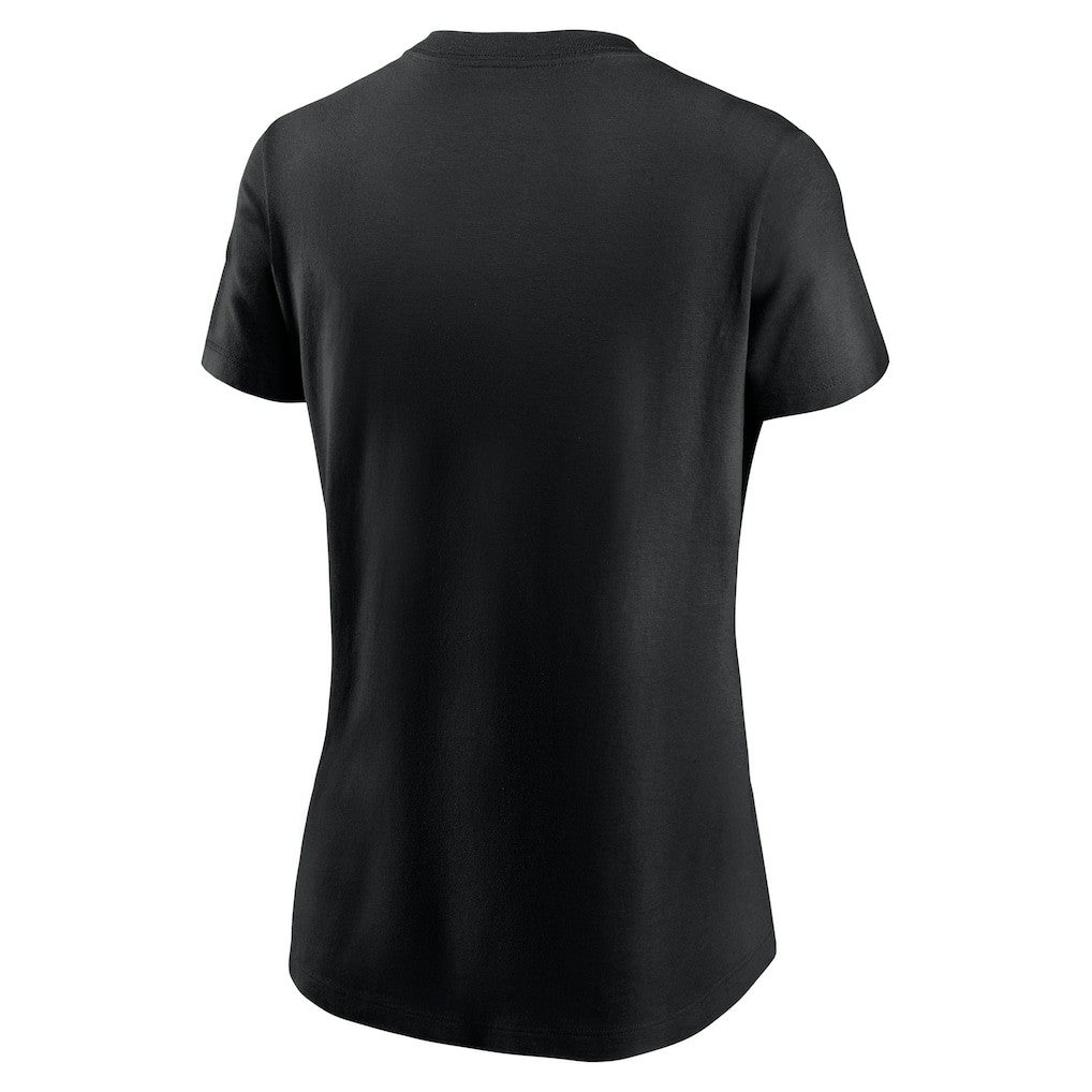 Washington Commanders Women's Logo Cotton Essential T-Shirt Black