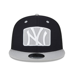 New York Yankees New Era Logo Zoom Trucker 9FIFTY Snapback Hat - Navy Hats