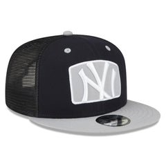 New York Yankees New Era Logo Zoom Trucker 9FIFTY Snapback Hat - Navy Hats