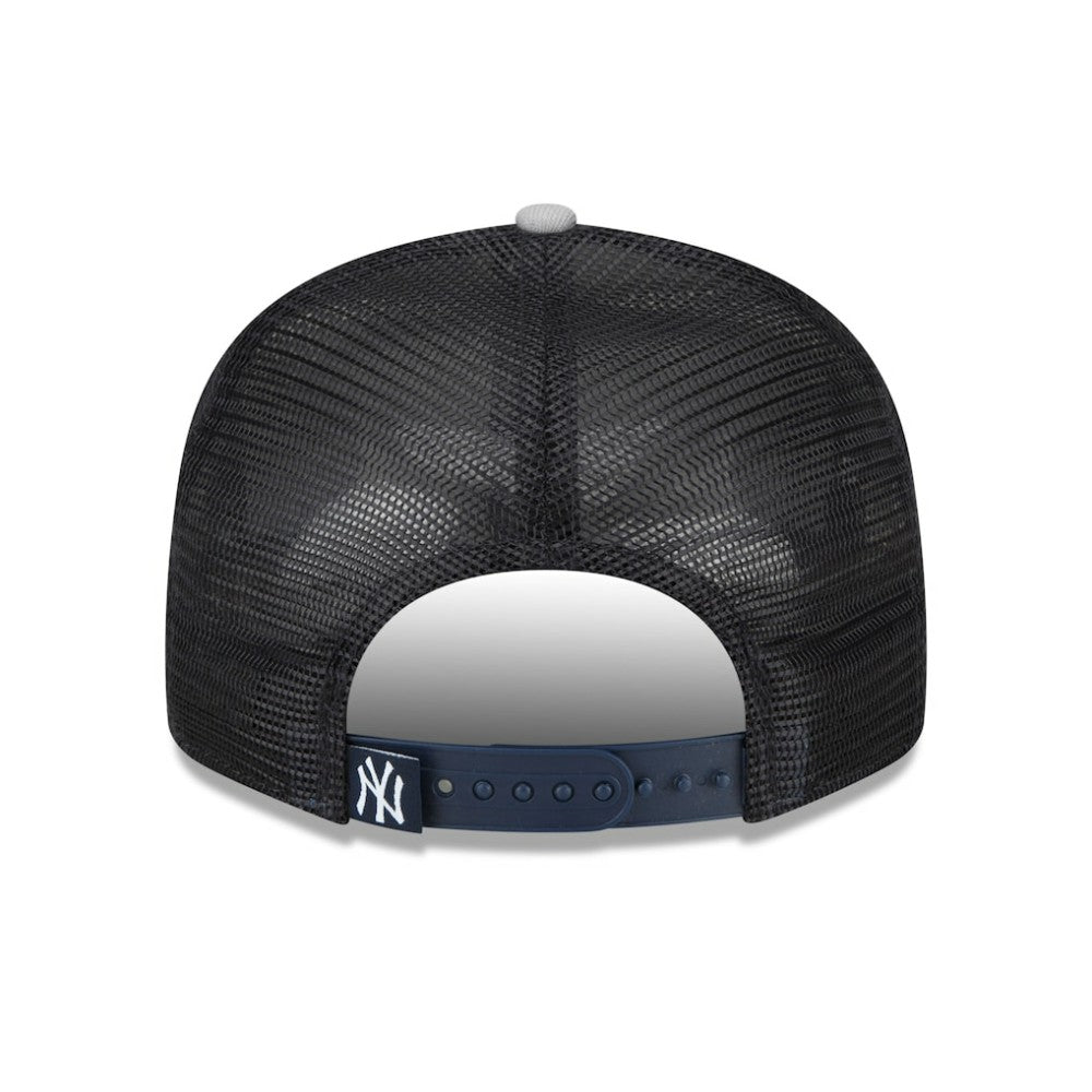 New York Yankees New Era Logo Zoom Trucker 9FIFTY Snapback Hat - Navy Hats