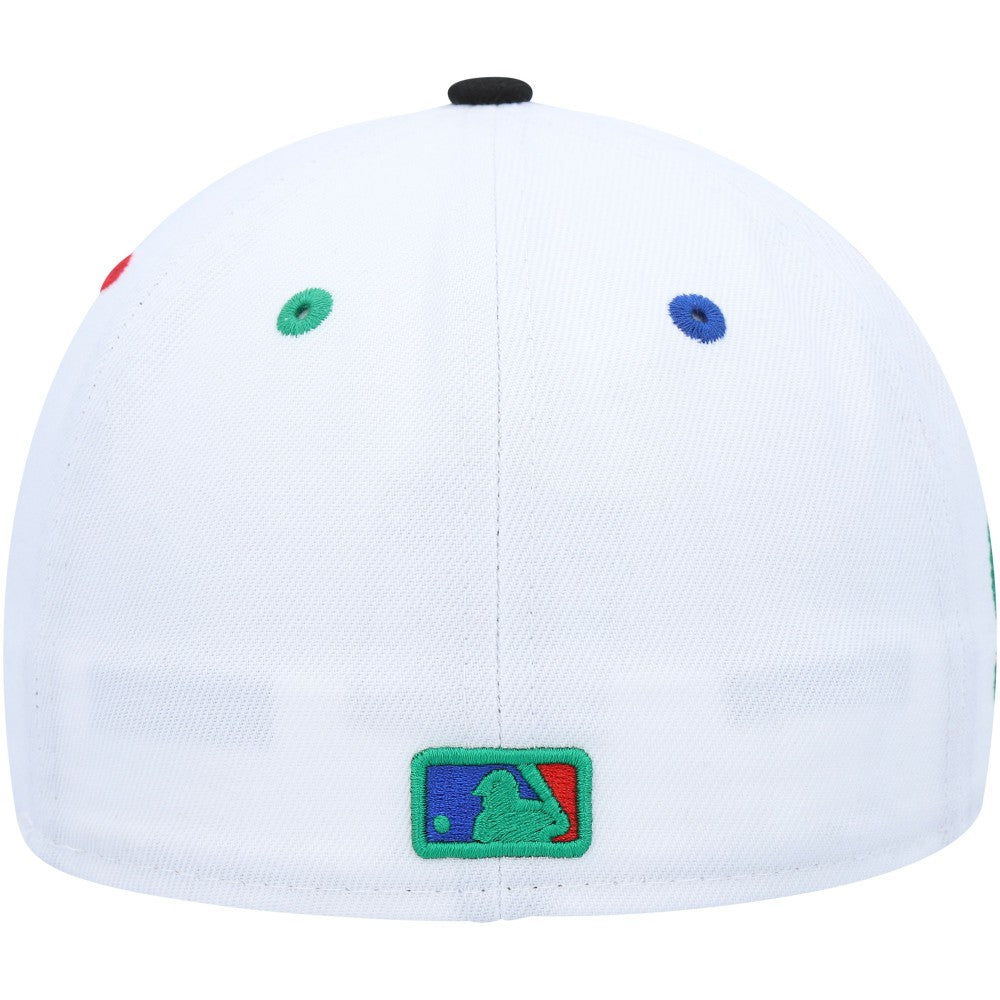 Los Angeles Dodgers New Era 60th Anniversary Primary Eye 59FIFTY Fitted Hat - White/Black Hats