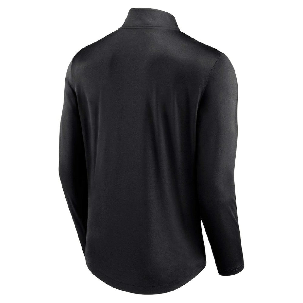 Colorado Rockies Fanatics Tough Minded Lightweight Quarter-Zip Pullover - Black Pullover