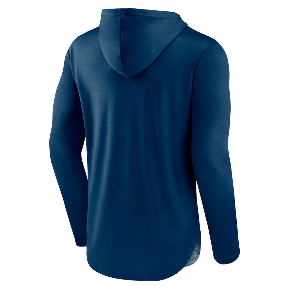 NHL Seattle Kraken Fanatics Podium Defender Pullover Hoodie - Deep Sea Blue