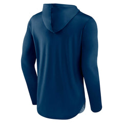 NHL Seattle Kraken Fanatics Podium Defender Pullover Hoodie - Deep Sea Blue