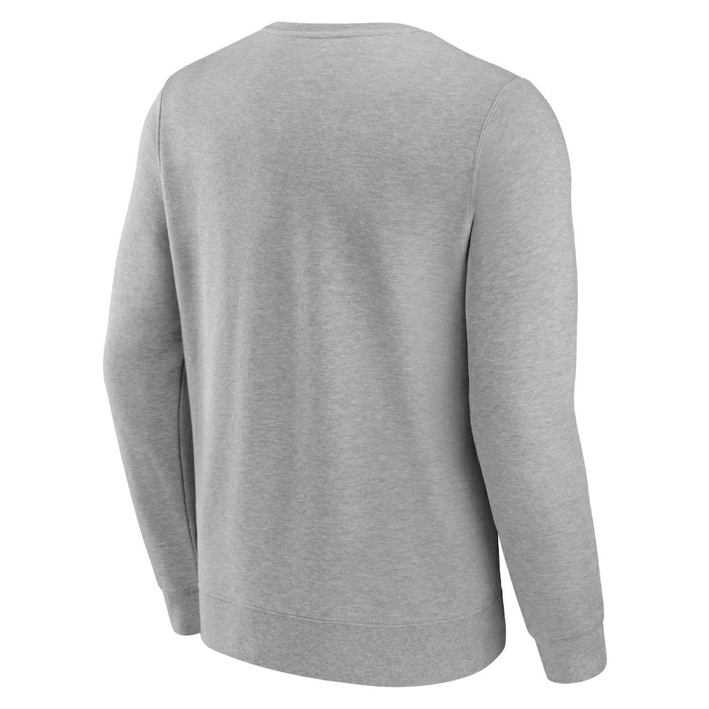 Chicago Bulls True Classics Vint Pullover Sweatshirt Heathered Gray
