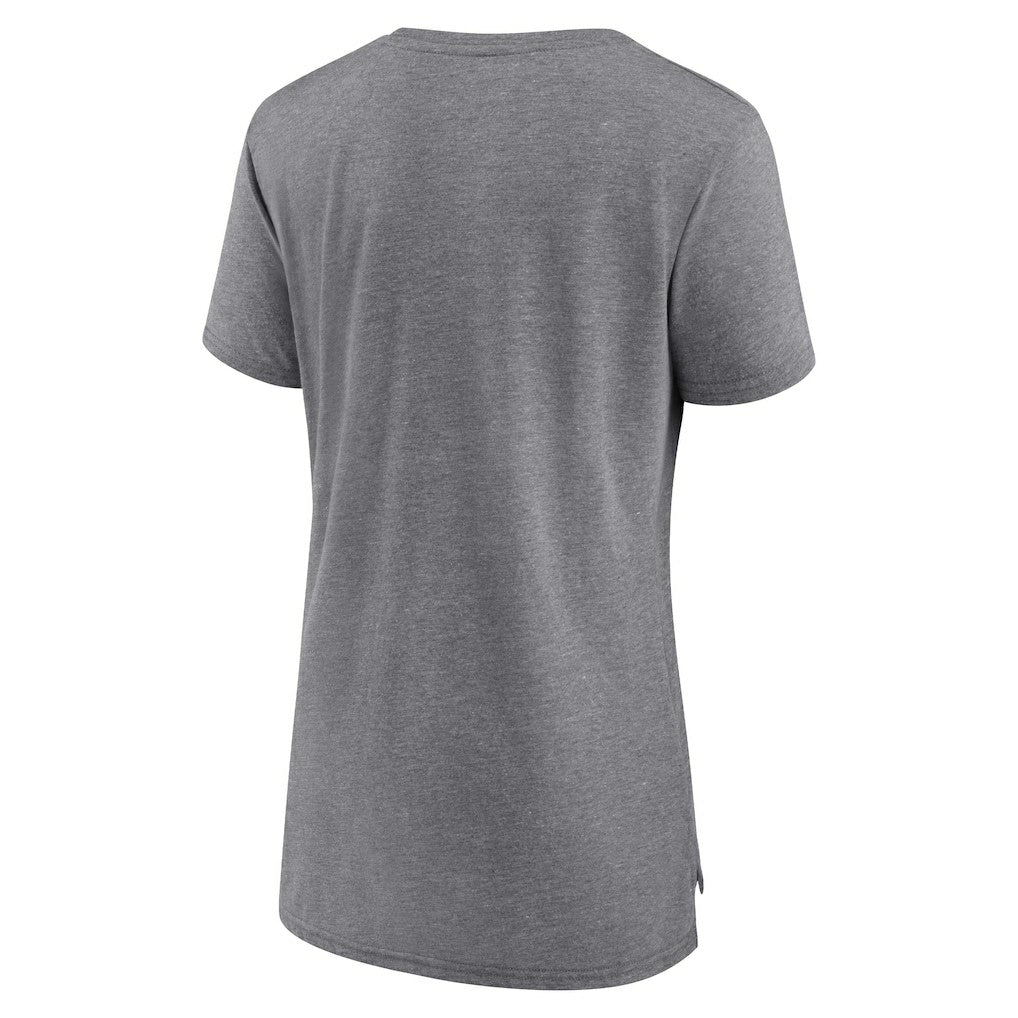 Golden State Warriors Women's True Classics Tri-Blend T-Shirt Heathered Gray