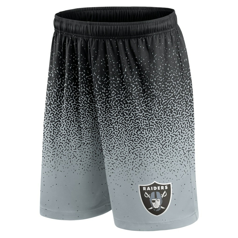 Las Vegas Raiders Ombre Shorts Black/Silver