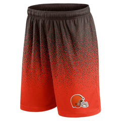 Cleveland Browns Ombre Shorts Brown/Orange