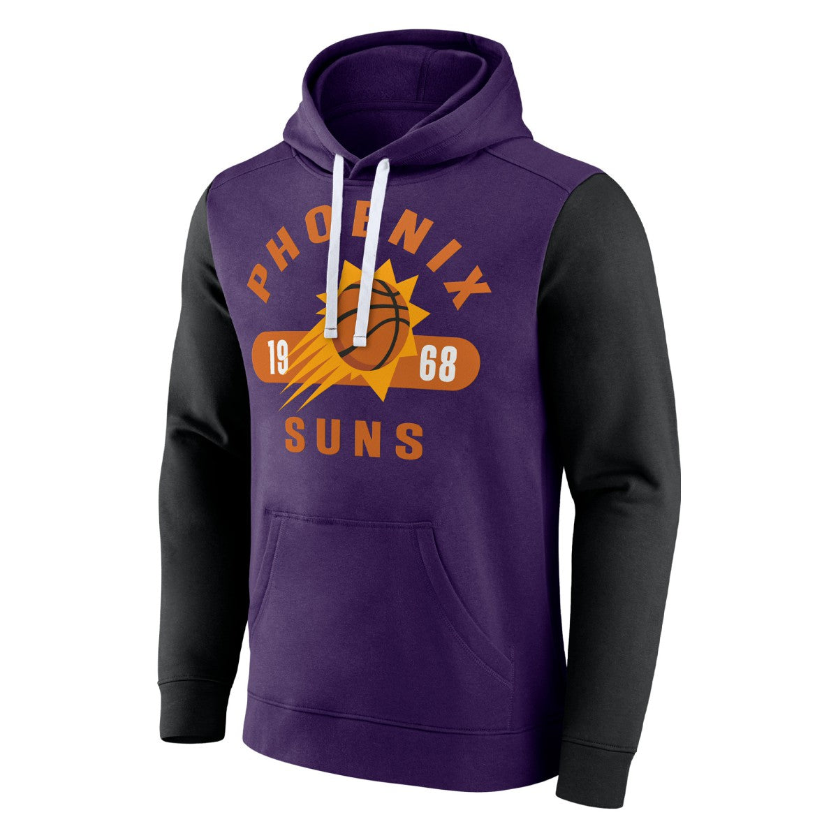 Phoenix Suns Attack Colorblock Pullover Hoodie Purple/Black