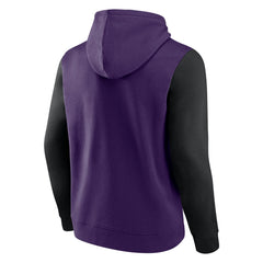 Phoenix Suns Attack Colorblock Pullover Hoodie Purple/Black