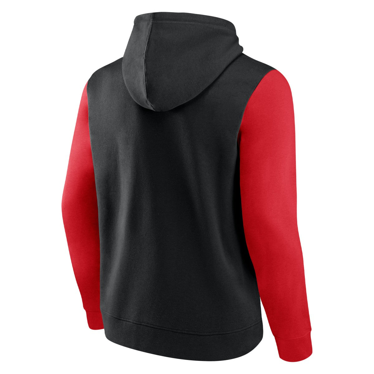 Toronto Raptors Attack Colorblock Pullover Hoodie Black/Red