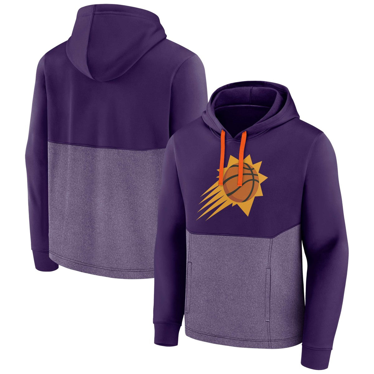 Phoenix Suns Winter Camp Pullover Hoodie Purple
