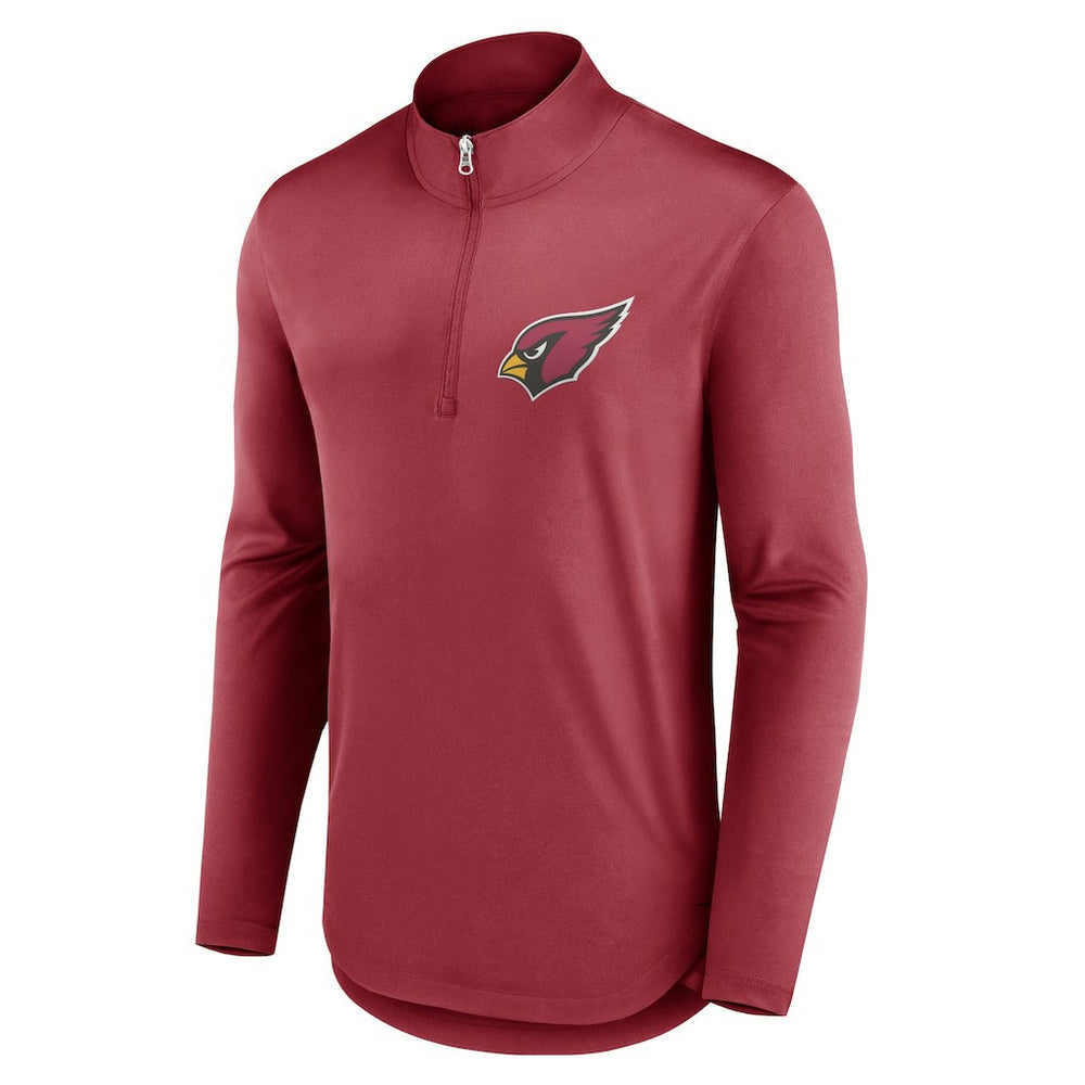 Arizona Cardinals Tough Minded Quarter-Zip Top Cardinal