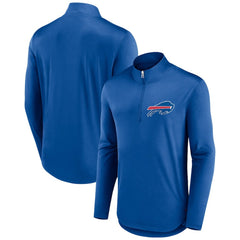 Buffalo Bills Tough Minded Quarter-Zip Top Royal