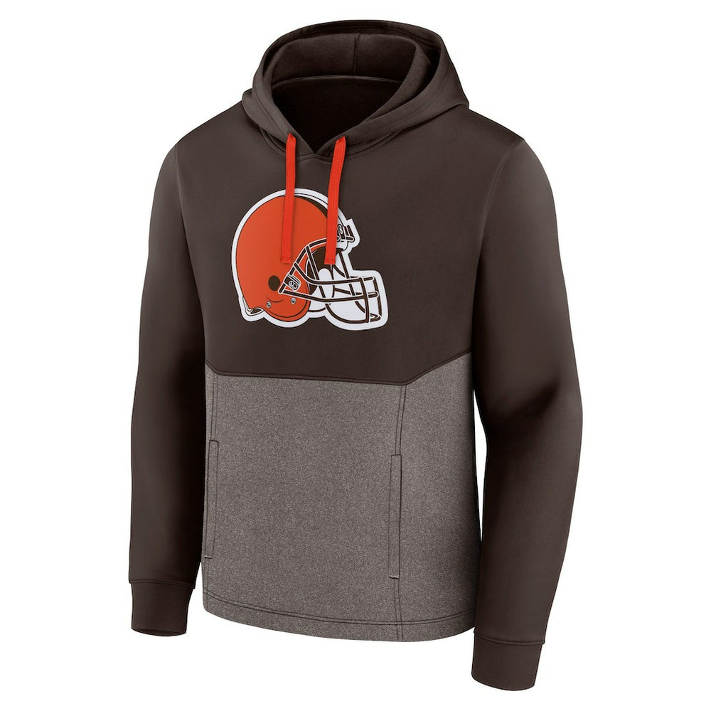 Cleveland Browns Winter Camp Pullover Hoodie Brown