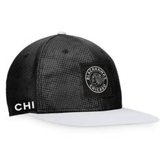 NHL Chicago Blackhawks Fanatics Authentic Pro Alternate Logo Snapback Hat - Black/White