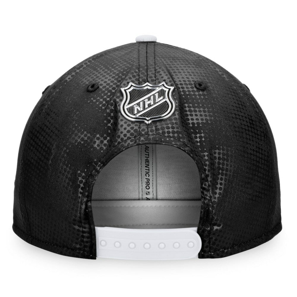NHL Chicago Blackhawks Fanatics Authentic Pro Alternate Logo Snapback Hat - Black/White