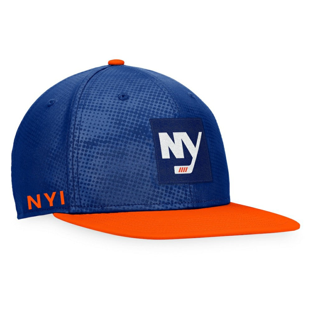 NHL New York Islanders Fanatics Authentic Pro Alternate Logo Snapback Hat - Royal/Orange