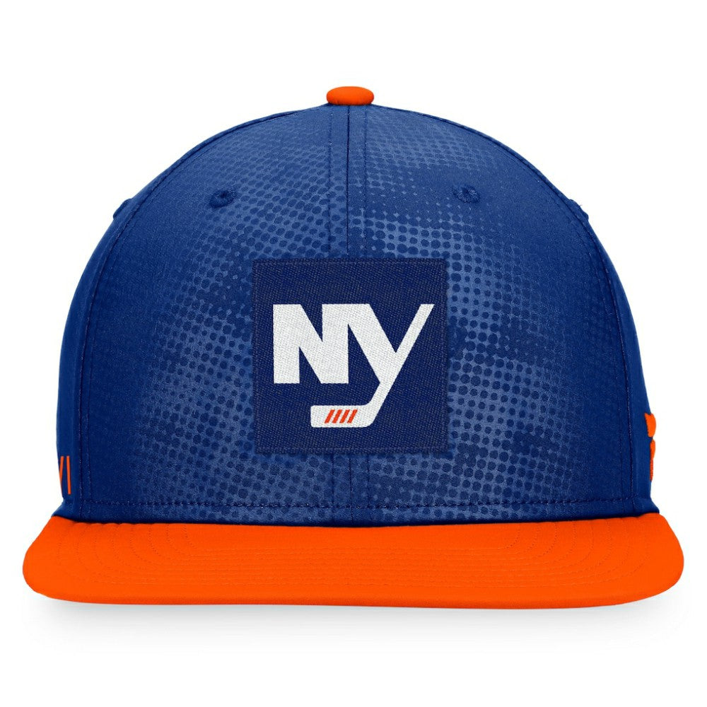 NHL New York Islanders Fanatics Authentic Pro Alternate Logo Snapback Hat - Royal/Orange