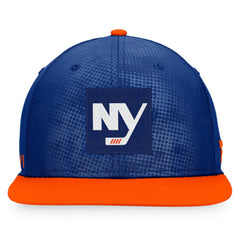 NHL New York Islanders Fanatics Authentic Pro Alternate Logo Snapback Hat - Royal/Orange