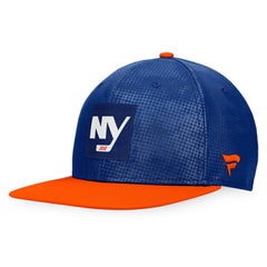 NHL New York Islanders Fanatics Authentic Pro Alternate Logo Snapback Hat - Royal/Orange