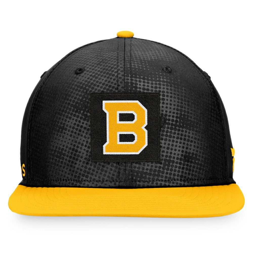 NHL Boston Bruins Fanatics Authentic Pro Alternate Logo Snapback Hat - Black/Gold