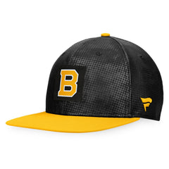 NHL Boston Bruins Fanatics Authentic Pro Alternate Logo Snapback Hat - Black/Gold