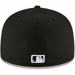 Detroit Tigers New Era Logo 59FIFTY Fitted Hat - Black Hats