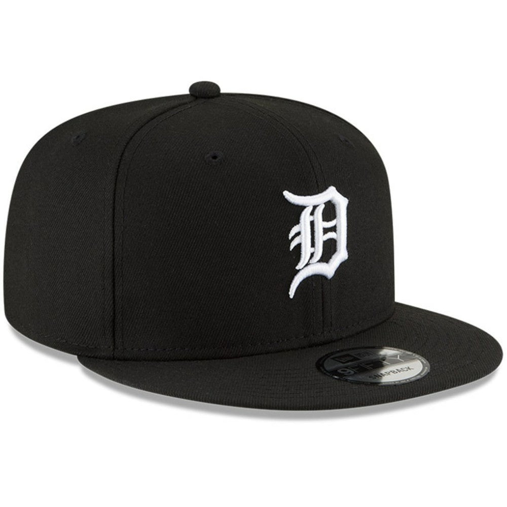Detroit Tigers New Era 9FIFTY Snapback Hat - Black Hats