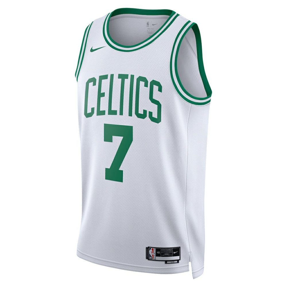 Jaylen Brown Boston Celtics Unisex Swingman Jersey Association Edition White