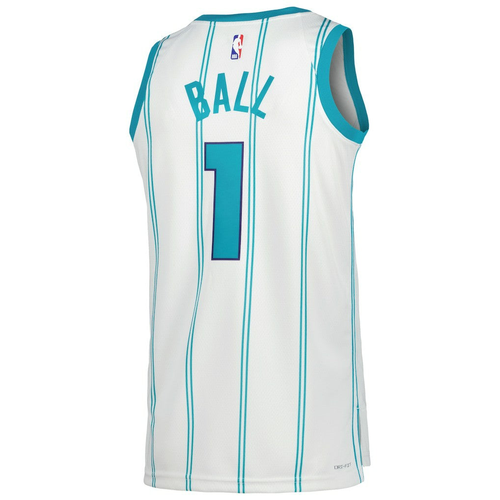 LaMelo Ball Charlotte Hornets Jordan Brand Unisex Swingman Jersey Association Edition White