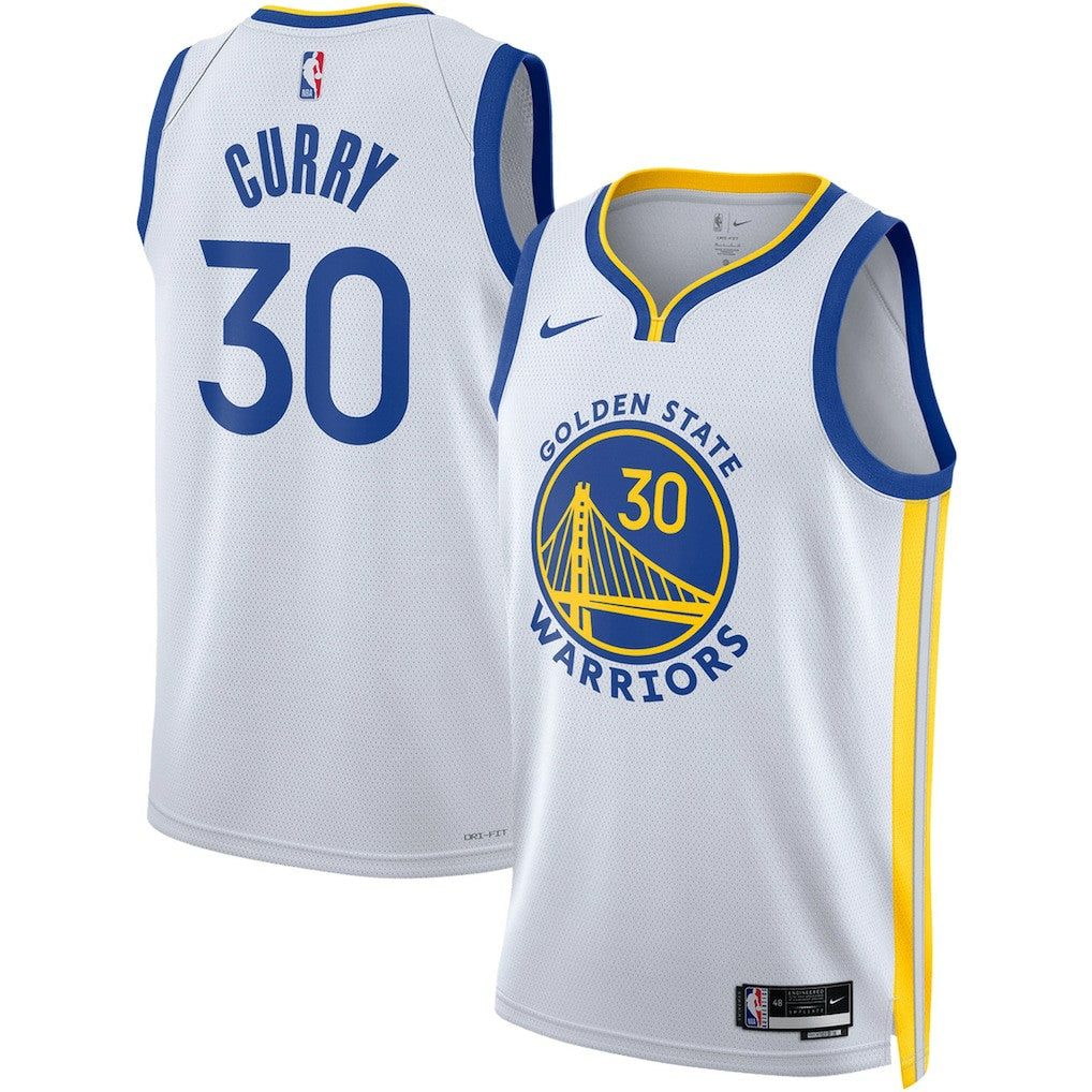 Stephen Curry Golden State Warriors Unisex Swingman Jersey Association Editi- White