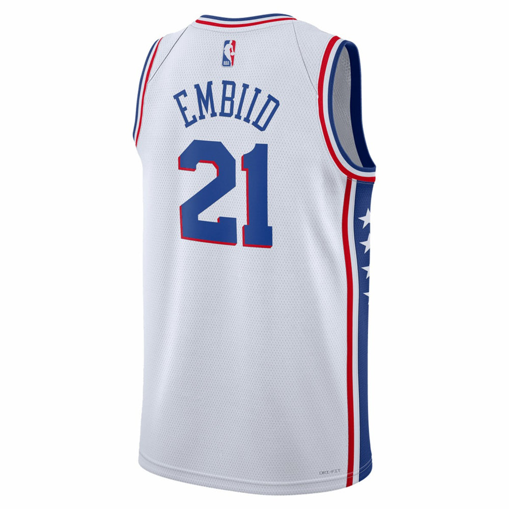 Joel Embiid Philadelphia 76ers Unisex Swingman Jersey Association Edition White