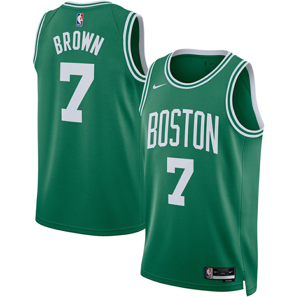 Jaylen Brown Boston Celtics Unisex Swingman Jersey Icon Edition Kelly Green
