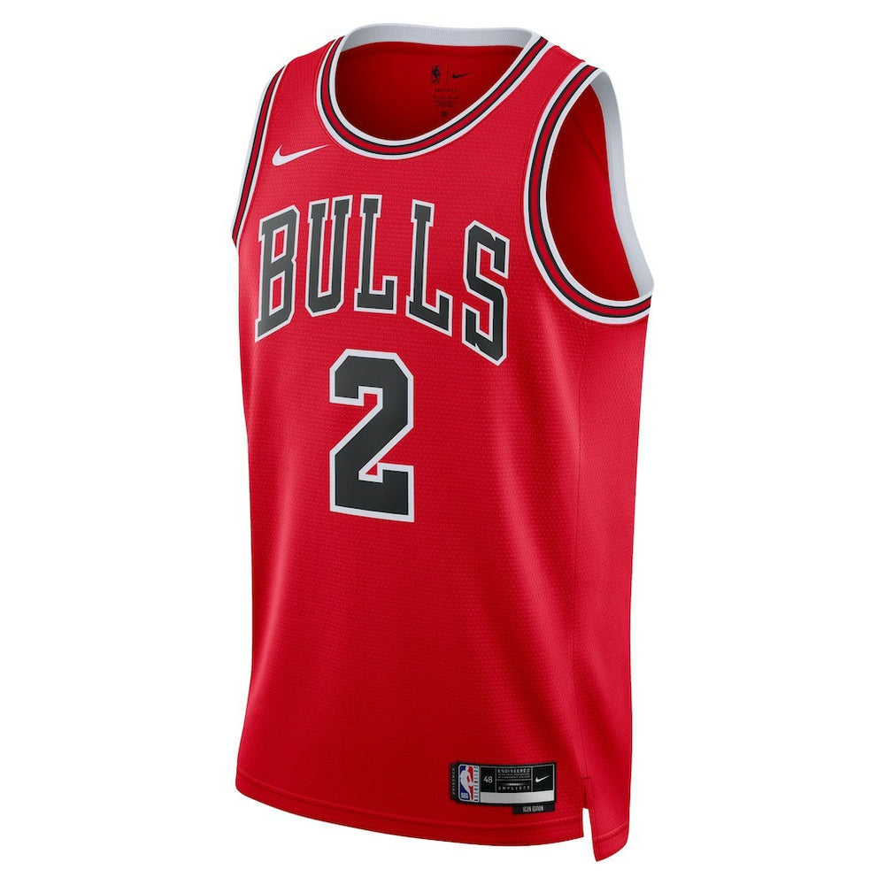 Lonzo Ball Chicago Bulls Unisex Swingman Jersey Icon Editi- Red