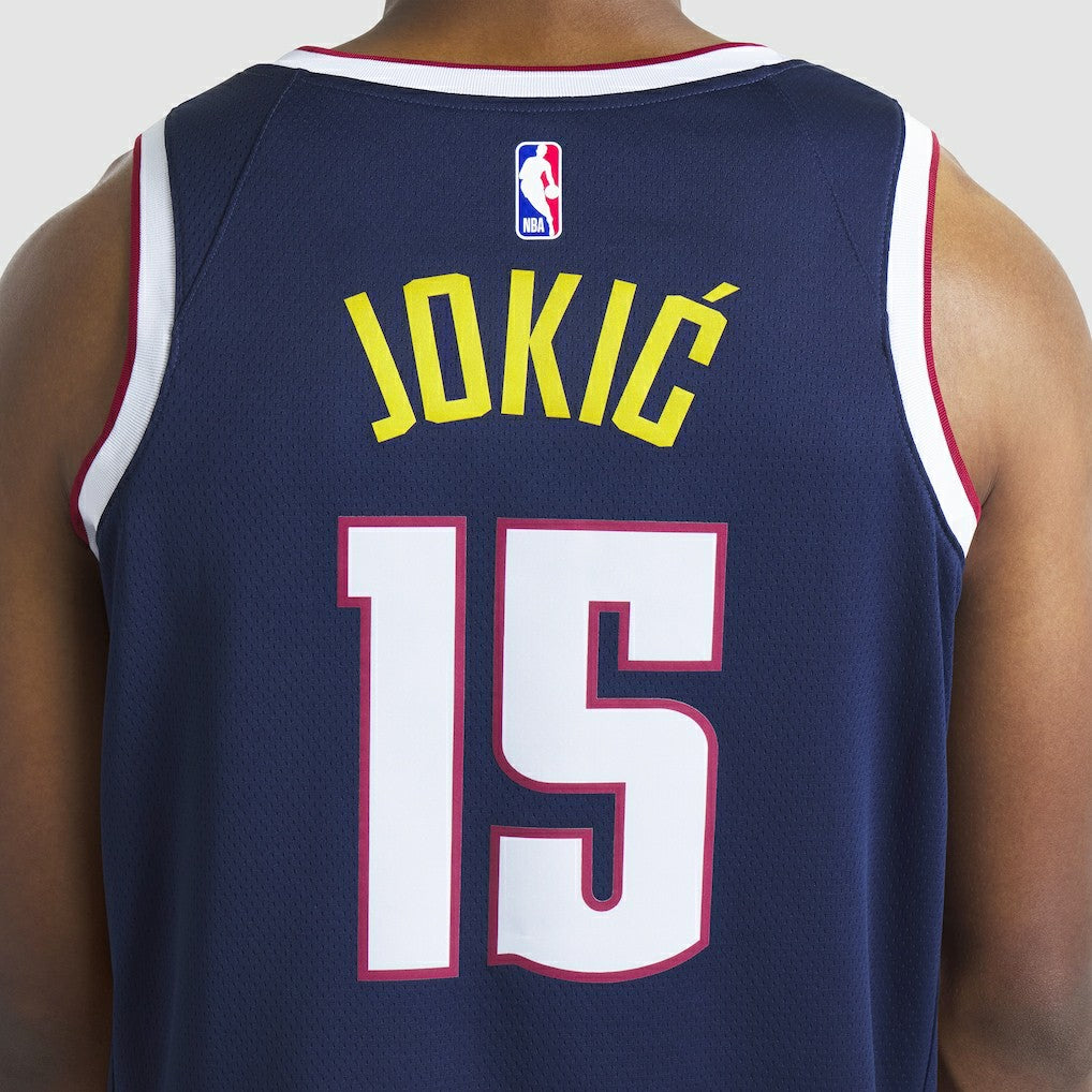 Nikola Jokic Denver Nuggets Unisex Swingman Jersey Icon Editi- Navy